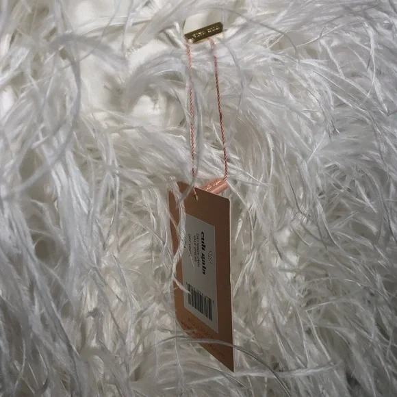 Cult Gaia Valé Ostrich Feather Halter Mini Dress - Picture 13 of 17